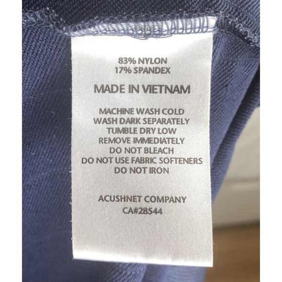 Footjoy Large Mens Blue Golf Longsleeve Pullover Gathered Waist Collared Casual - Picture 8 of 9